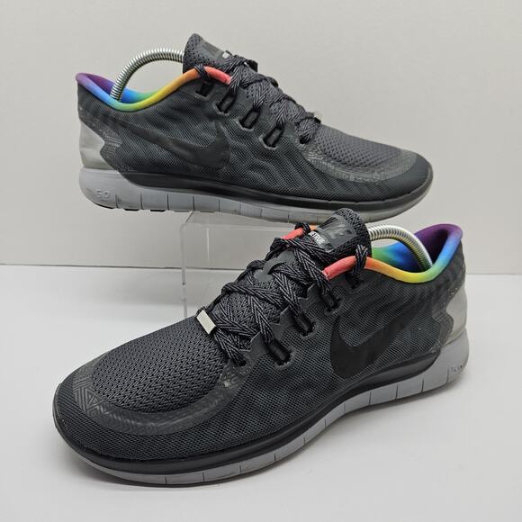 Nike Shoes - Nike Women's Free 5.0 Be True Rainbow Pride Grey Size 9.5 Shoes